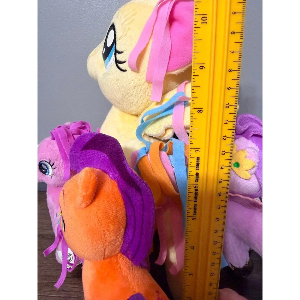 My Little‎ Pony Plush Lot Fluttershy Sunny Starscout Pipp Petals Pinkie Pie 4pc